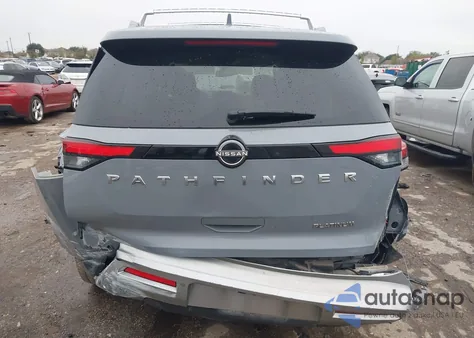 2022 Nissan Pathfinder Platinum 2Wd из США, поврежденный, VIN 5N1DR3DH9NC254736